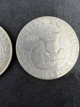 リバティコイン アイゼンハワー 1972 1976 LIBERTY 1$ 1ドル硬貨 2枚セット_画像5
