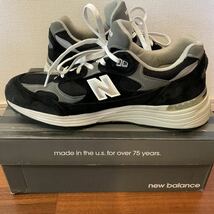 ニューバランス New Balance M992EB | M992 ブラック| M993 黒 US10.5 28.5cm スニーカー _画像8