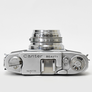 太陽堂光機 Canter BEAUTY フィルムカメラ レンジファインダー アンティーク ビンテージ 45mm F2.8 の画像5