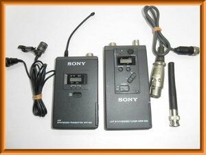 HS20★SONY★WRT-820/WRR-810セット★放送業務用ヤイヤレス★UHFシンセサイザートランスミッター/チューナー★