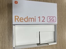 ♪♪T#12030 Xiaomi Redmi12 5G ミッドナイトブラック au 回線〇 未使用開通確認のみ♪♪_画像3