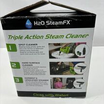 【新品 未使用】H2O スチームクリーナー SteamFX スチームFX ハンディスチームクリーナー グリーン 高圧洗浄 (914)_画像10