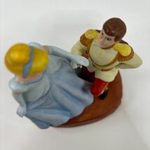【完動品】シンデレラ オルゴール ディズニー 人形 オブジェ 置物 陶器人形 (924)_画像7