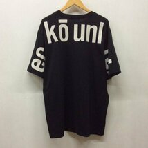 C754 ecko unltd. エコーアンリミテッド Tシャツ ブラック 4L バックプリント 刺繍 B BOY ヒップホップ オーバーサイズ ビッグ メンズ 古着_画像6