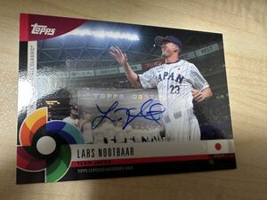 ヌートバー WBC auto topps 直筆サインカード カージナルス Lars Nootbaar