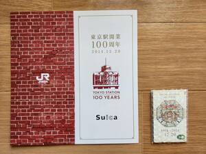 ■東京駅開業100周年 記念Suica■