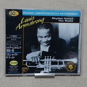 【CD】ルイ・アームストロング Louis Armstrong/Rhythm Saved The World《国内盤》