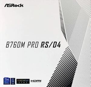 ASRock B760M Pro RS/D4 MicroATX