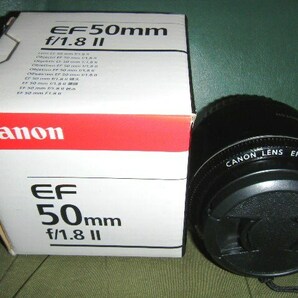 ☆☆Canon キヤノン EF-50mm  F1.8Ⅱ EFマウント フルサイズ対応 動作確認済み！☆☆の画像2