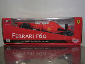 1:10スケール ラジオコントロールカー フルファンクションR/Cシリーズ Ferrari F60 フェラーリ レッド/ラジコン