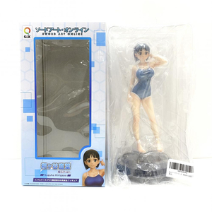 【中古】【開封】Q-six 桐ヶ谷直葉 紺スクver. 「ソードアート・オンライン」 1/7 フィギュア[240095251190]