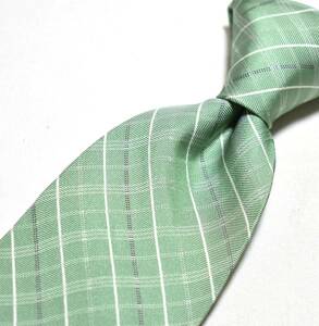 Y950* Calvin Klein necktie check pattern *