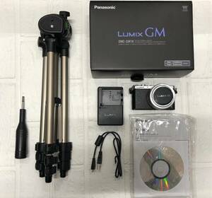 中古稼働品 パナソニック LUMIX DMC-GM 1K 超小型ミラーレス　コンパクトデジタルカメラ