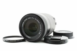 【クリアな光学】 Canon キヤノン EF-S 55-250mm F4-5.6 IS STM レンズ デジタル一眼カメラ #854