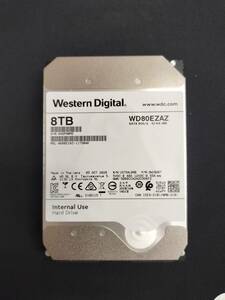 Western Digital☆HDD ヘリウム 8TB☆WD80EZAZ②