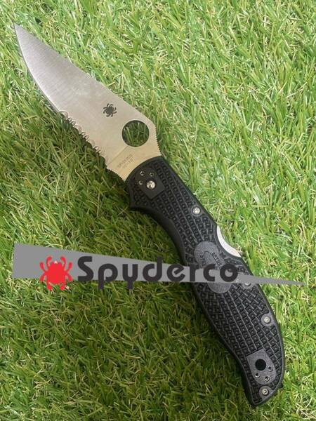 SPYDERCO Stretch 2 XL スパイダルコ　フォールディングナイフ 折りたたみナイフ 