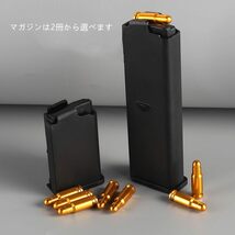 リアル感満載！モーゼル C96 M1932レーザーガン 排莢式 ハンドガンレーザー銃 おもちゃ銃 連続排莢 発射不可 ブラックモデルガン完成品_画像5