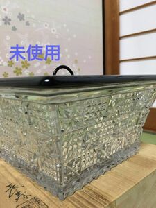 【未使用】茶道具　義山　四方　水指　水崎長寿作