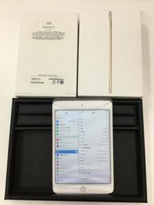 【12666】ｉＰａｄ　mini4　32GB　ゴールド　本体のみ　箱あり iPad mini4