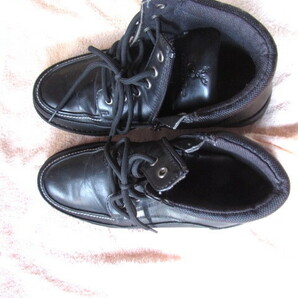 CAPTAIN STAG（キャプテンスタッグ）ブーツ、サイズ25cm、ショートブーツ、ブラック、品番：1704-BLKの画像1