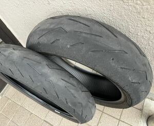 ★ PIRELLI DIABLO ROSSO CORSA 2 ピレリ ディアブロ ロッソコルサ２ F120/70ZR-17 R180/55ZR-17 中古！！