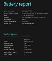 MSS110■使用時間 9時間/充電回数0回■Surface Laptop Studio/Core i5/16GB/512GB/Office2019/LibreOffice/美品_画像10