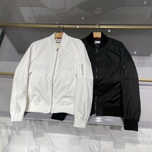 ブルネロクチネリ　BRUNELLO CUCINELLI メンズ　ジャケット　カジュアル　フライトジャケット　48-54　サイズ選択可能　ブラック　3831