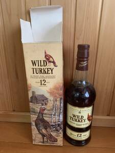 WILD TURKEY ワイルドターキー 12年 750ml 50.5% 未開栓 古酒 