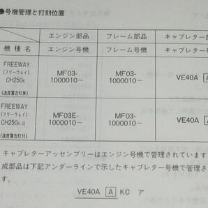 ◆即決◆GB250クラブマン ブロス フリーウェイ レブル 正規パーツリスト4冊セットの画像7