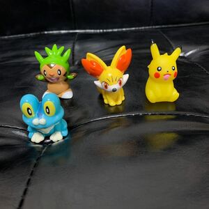 ポケットモンスター ソフビ pokemon ケロマツ　フォッコ　ハリマロン　フィギュア　shopro