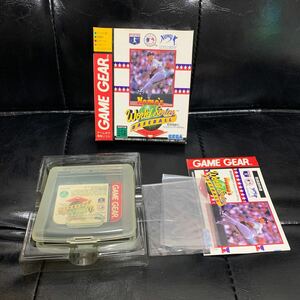 GG Game Gear .. hero. world series Baseball GAME GEAR SEGA