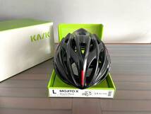 【新品未使用】KASK / MOJITO X / Black Red / Lサイズ / カスク / 59～62cm / 自転車 / ヘルメット_画像3