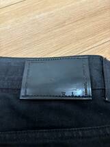 美品☆[DIESEL BLACK GOLD] 定価64,900 TYPE-2510 BG8ZL ハードダメージリペア ブラックデニムパンツ 28 ディーゼル ブラックゴールド_画像8