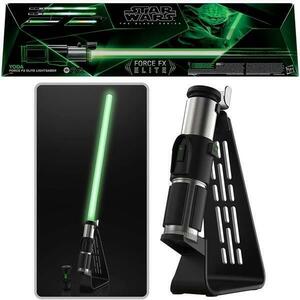  Star * War z black series force FX light saver Elite YODA green color *