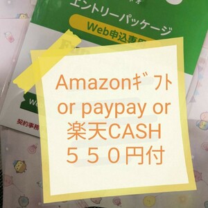 即対応 オマケ付　５５０円付（pay/アマ/楽天）マイぴたキャンペーン対応 mineoマイネオエントリーパッケージ　コード　紹介URL 招待 475