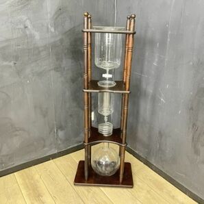 Kalita カリタ 水出し コーヒー抽出器 ダッチコーヒー ウォータードリップ コーヒー器具 木製スタンド 廃版 レトロ / 56766の画像4