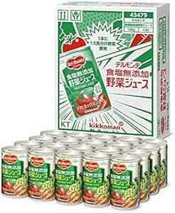 kikkoman(デルモンテ飲料) デルモンテ KT 食塩無添加野菜ジュース 160g×20