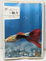 グッピーの魅力　牧野信司／著　保育社 カラーブックス　レンボーフィッシュ 虹魚 南アメリカ原産 メダカ ロングスカート 水 餌 病気 繁殖 _画像1