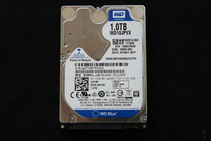 WD 1TB HDD 2.5 420時間　中古動作品　WD10JPVX