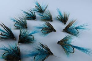 完成品フライ Blue Dabbler #10 12本 (567)