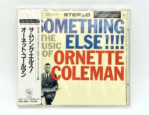 【 未開封 CD 】 THE MUSIC OF ORNETTE COLEMAN オーネット・コールマン ／ SOMETHING ELSE! サムシング・エルス! ◎ VDJ-1664