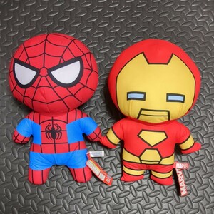 ★非売品★ MARVEL Kawaii Art Collection マーベルヒーローズ スパイダーマン アイアンマン ぬいぐるみ