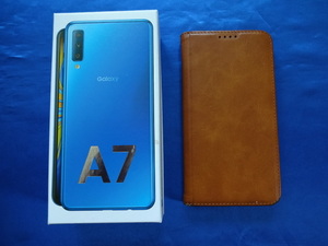 ★サムスン/SAMSUNG「Galaxy A7（ブルー）」★