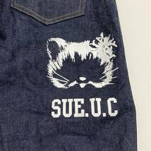 Sue UNDERCOVER キャット スキニー デニムパンツ ストレッチ 濃紺 3サイズ スーアンダーカバー ジーンズ 猫 ネコ archive 4010523_画像7