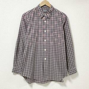 ブリーチ ドット 田中オム AD2000 COMME des GARCONS HOMME チェック 長袖 シャツ コムデギャルソンオム 水玉 脱色 VINAGE archive 4030021