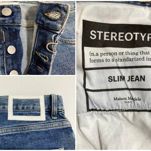 Maison Margiela 14 STEREOTYPE SLIM JEAN デニムパンツ イタリア製 メンズ W31メゾンマルジェラ ステレオタイプ ジーンズ archive 4020011の画像5