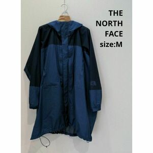 THE NORTH FACE フード レインポンチョ メンズ ブルー カッパ