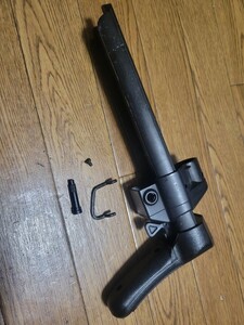 22・マルイ電動MP5 (ver2)　スライドストック　中古品　※使用感強め・ストッパーパーツ欠品。