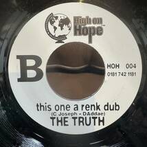 NEW【レゲエ7インチ断捨離】THE TRUTH #ＵＫルーツ #ＵＫダブ #STEPPERS #JAH SHAKA　#ABA SHANTI I_画像4