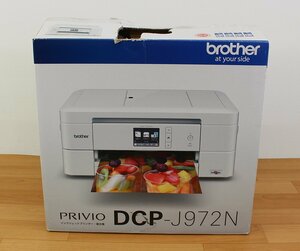 ◆開封未使用品◆ brother ブラザー A4 インクジェット プリンター 複合機 DCP-J972N　箱傷み（2771104）